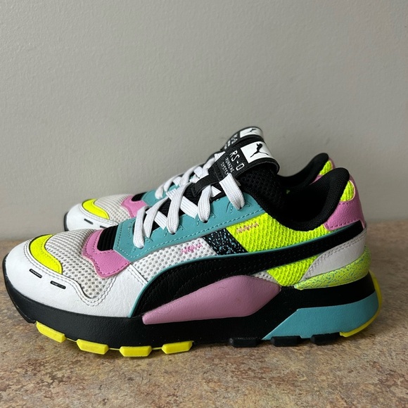 Puma Kids Unisex RS-O Running System Multicolor Sneakers size 4Y - Picture 2 of 9